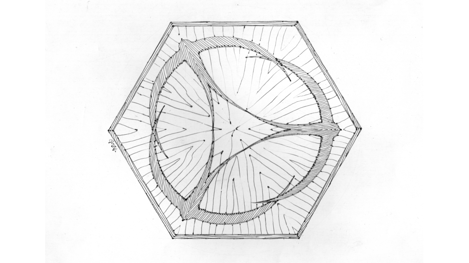 Intarsie mit Schwalben