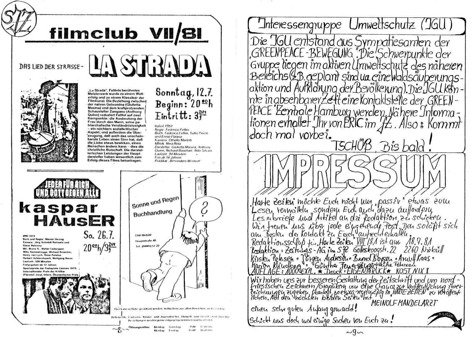 HZ 2 - Seite 8 und 9