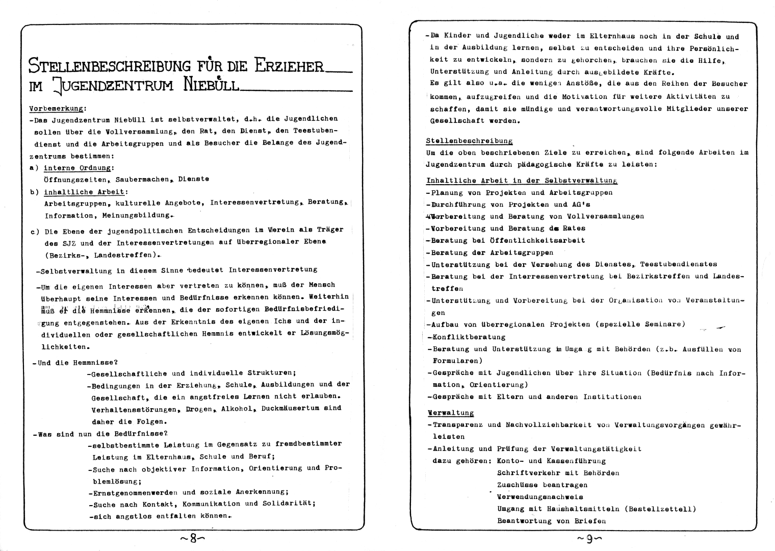 EXTRA - Seite 8 und 9