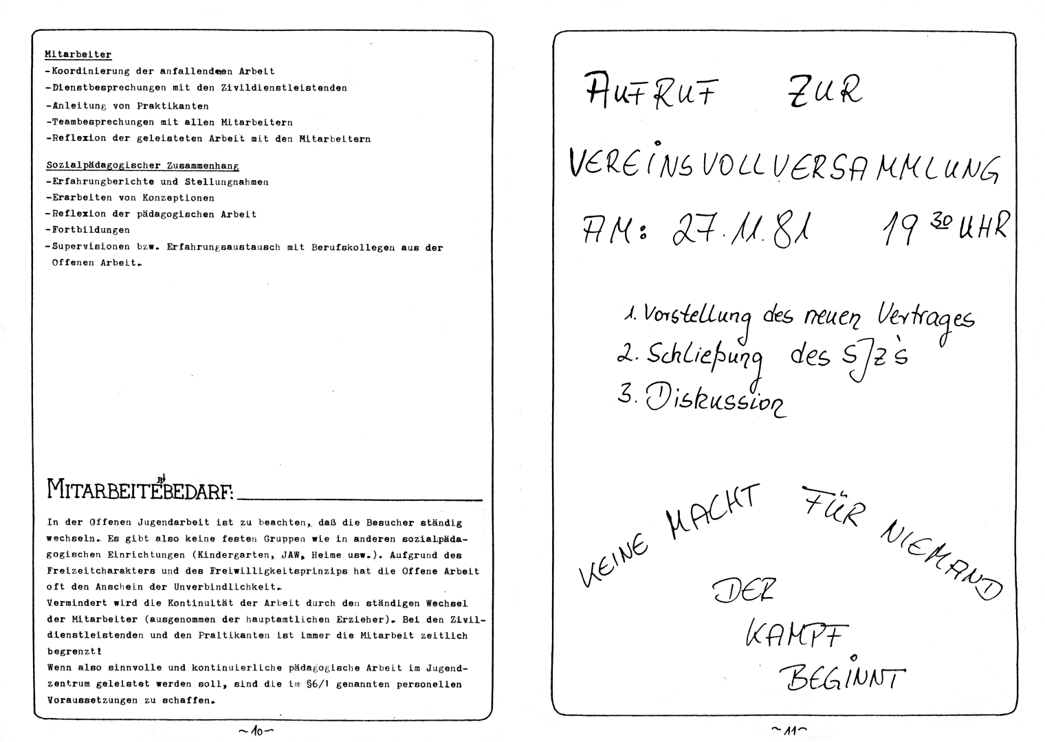 EXTRA - Seite 10 und 11